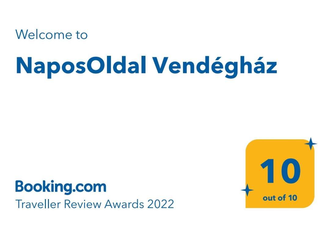 NaposOldal Vendégház Tapolca Esterno foto